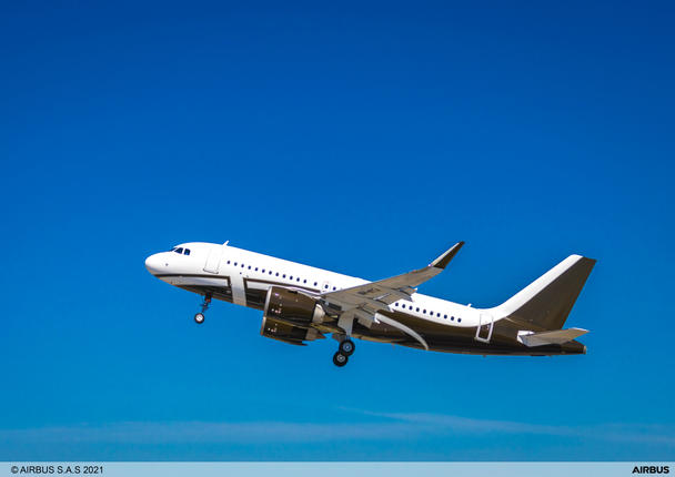 Airbus ACJ319neo In Nice South Of France