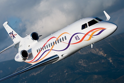 Dassault Falcon 7X In Nice South Of France